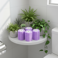 EcoFlush recharges Violettes, têtes de brosse jetable - 36 pièces