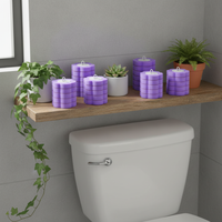 EcoFlush recharges Violettes, têtes de brosse jetable - 36 pièces